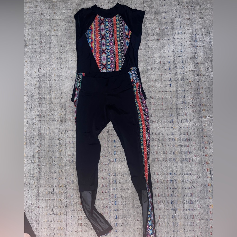 Onzie Friendship Pattern Matching Set - Leggings … - image 2